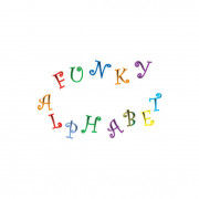 Alphabet & Numbers Chunky Funky Cookie Cutter