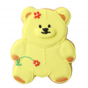 Cookie cutter teddy bear