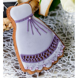 Ausstecher Hochzeitskleid