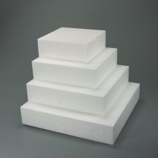 Tortendummy Quadrat 25 x 25 x 5cm