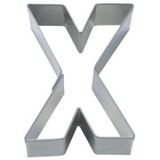 Cookie cutter letter X