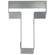 Cookie cutter letter T