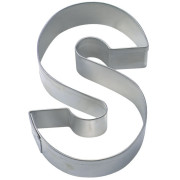 Cookie cutter letter S