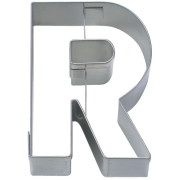 Cookie cutter letter R
