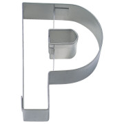 Cookie cutter letter P