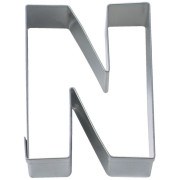 Cookie cutter letter N
