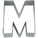 Cookie cutter letter M