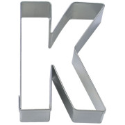 Cookie cutter letter K
