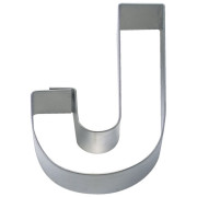 Cookie cutter letter J