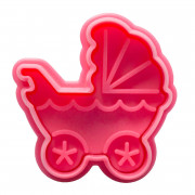 Cookie cutter with ejector stroller