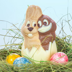Schokoladenform Hase & Ente