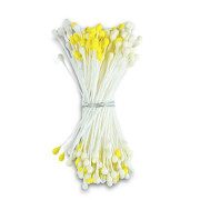 Flower pollen medium (yellow, white), 144 pieces