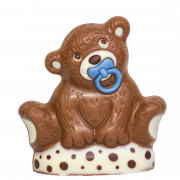 Chocolate mold sitting bear