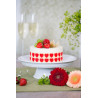 Roulade mat hearts, small 30x20cm