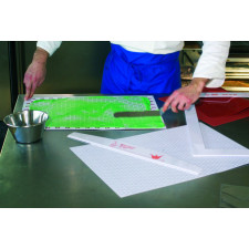 Roulade mat hearts, small 30x20cm