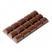 Tablettes de chocolat bombées 5 pièces