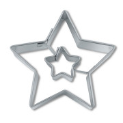 Cookie cutter star in star