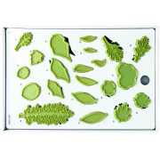 Leaves cookie cutter set, 40 pieces