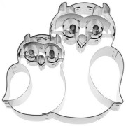 Cookie cutter owl couple Kunti & Krümel