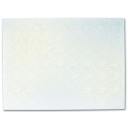 Plat à tarte rectangulaire blanc perle 30 x 40 cm