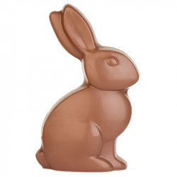 Schokoladenform sitzender Hase klassisch