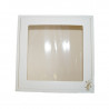 Tortenschachtel mit Fenster Weis und Gold 28 x 28 x 12 cm