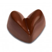 Chocolate mold heart modern 21 chocolates
