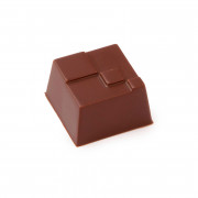 Praline mold Carré Geometry 30 chocolates