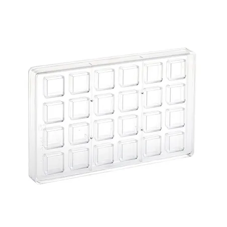 Praline mold square 24 chocolates