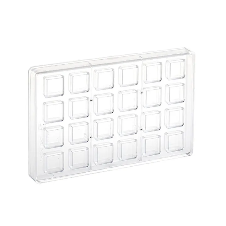 Praline mold square 24 chocolates