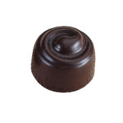 Praline mold cream hood, 28 chocolates