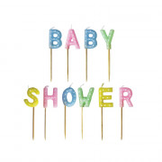Baby Shower Kerzen, 10-teilig