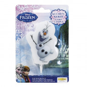 Frozen Olaf birthday candle