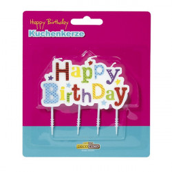 Happy Birthday candle, 1 piece