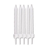 Candles White, 10 pieces