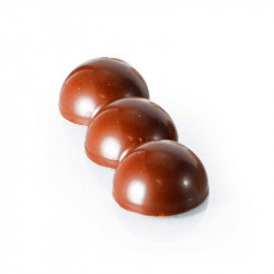 Barretta di cioccolato a forma di caramella
