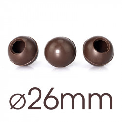 Sfere cave Dark Ø 26 mm, 63 pezzi