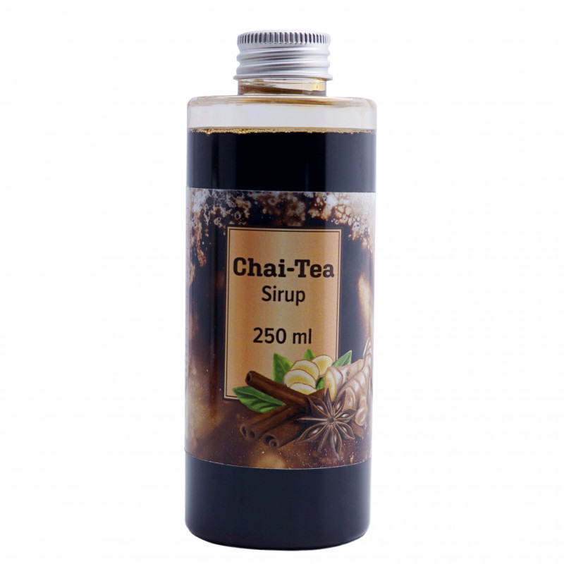 Monin Chai Tea Sirup, 250 ml für Drinks und Tortenfüllungen