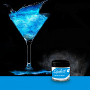 Glitter for cocktails blue