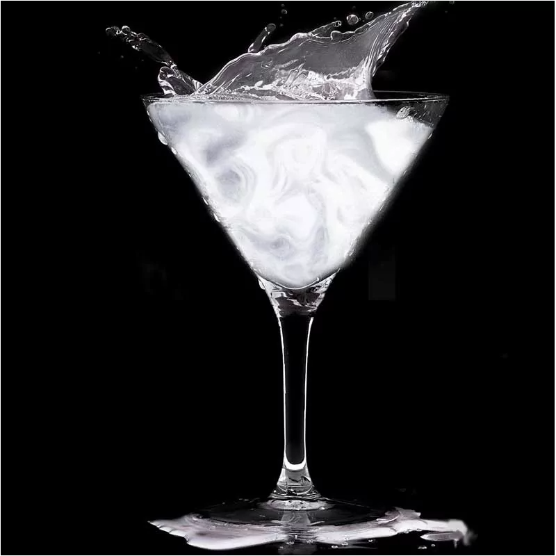 Glitzer für Cocktails Silber für schillernde Drinks