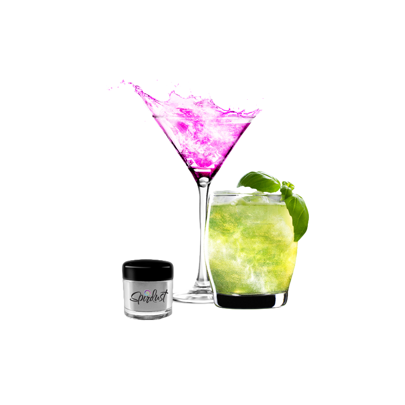 Glitzer für Cocktails Pink 25 Gramm