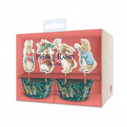 Set di stampi per cupcake Coniglietto di Natale, 24 pezzi