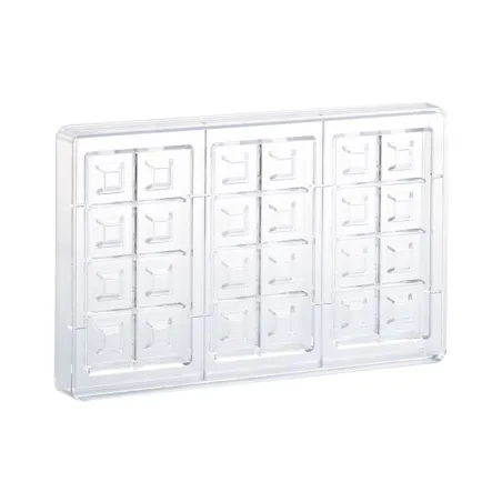 Bloc de moulage de tablettes de chocolat