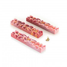 Schokoladenriegelform Kieselsteine