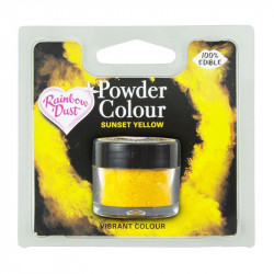 Pulverfarbe Sunset Yellow, 2 g