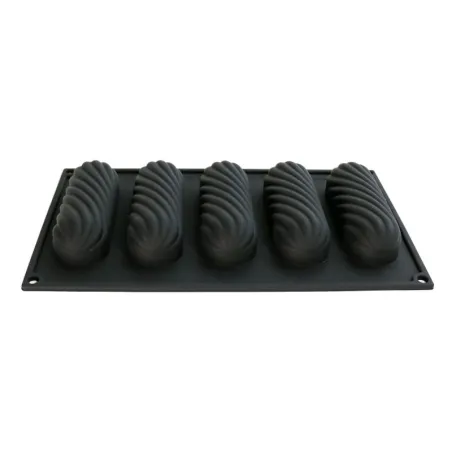 Silicone mold Eclair Twist 12 x 4 cm, 5 pieces