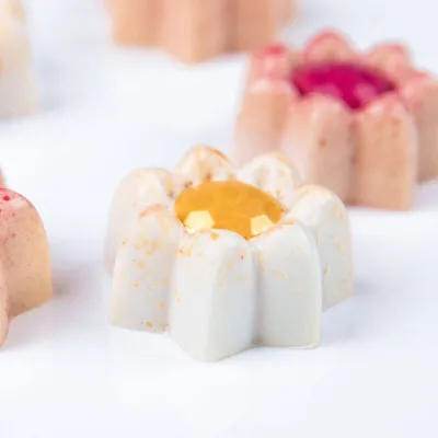 Praline mold little flower 24 chocolates
