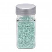 Perles de sucre turquoise mini 65 g