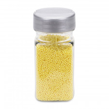 Zuckerperlen Gelb Mini 65 g