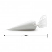 Disposable piping bag milky, 10 pieces